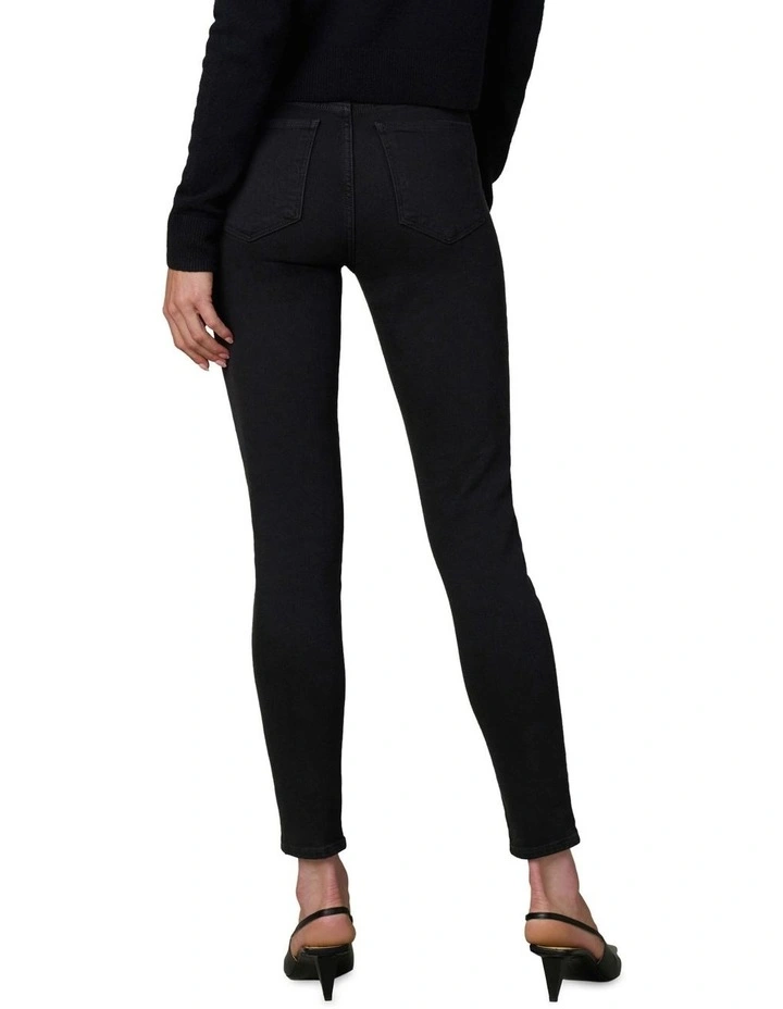 The Charlie Ankle Jean in Black image 2
