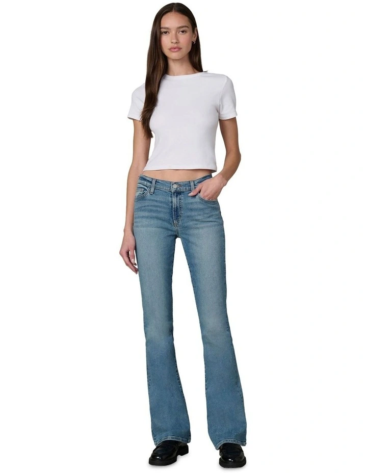 The Frankie Bootcut Jean in Blue image 4