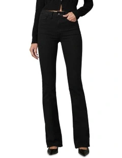 The Hi Honey Bootcut Jeans in Black