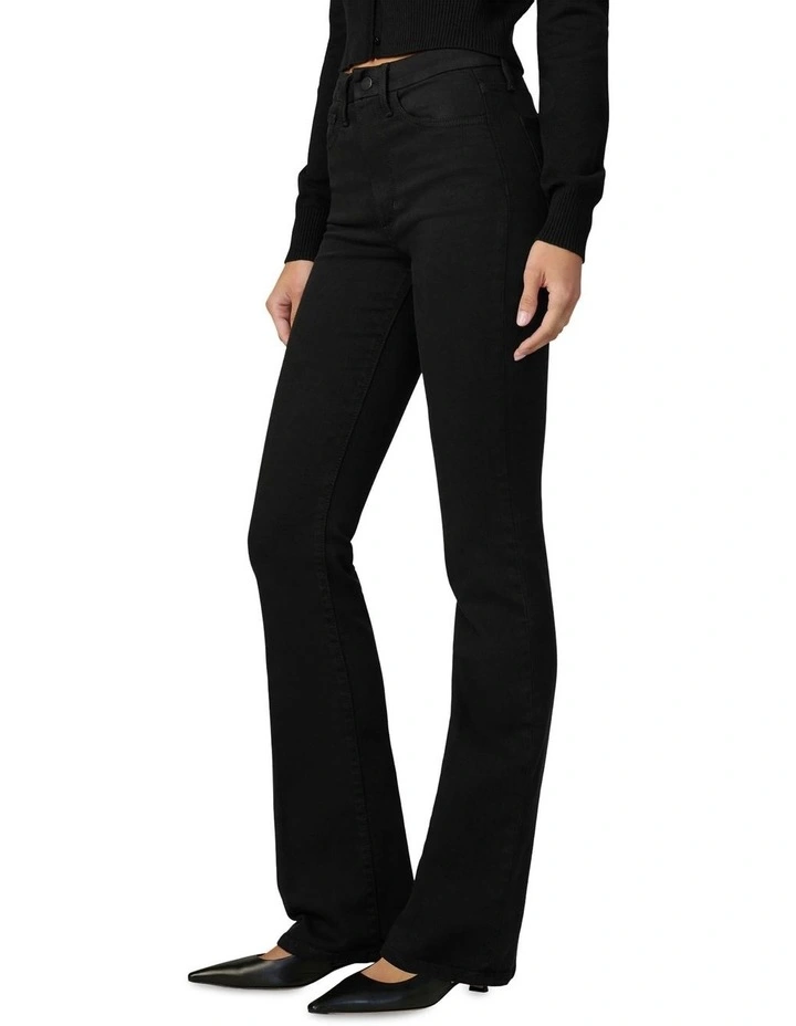 The Hi Honey Bootcut Jeans in Black image 3