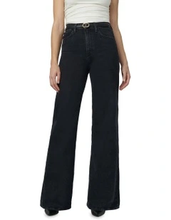 The Mia High Rise Wide Leg Jeans in Blue