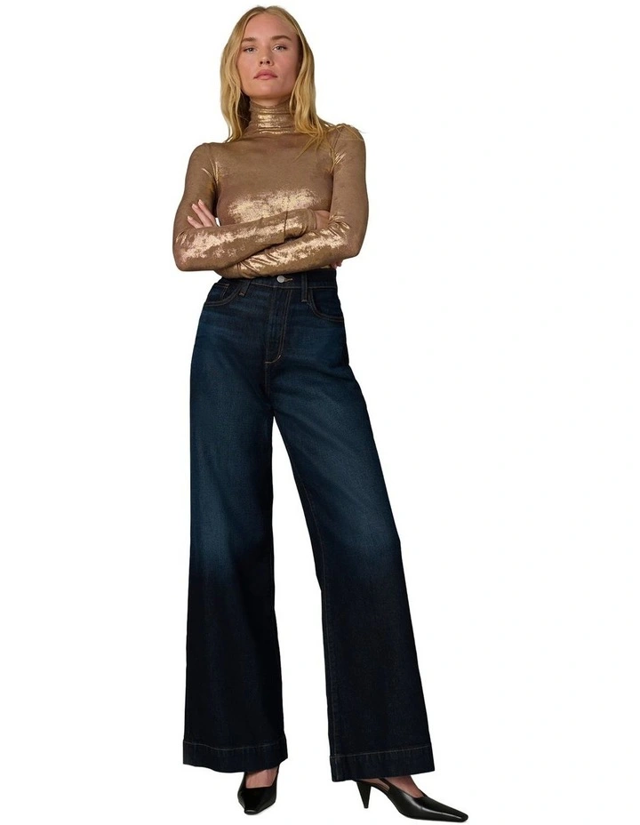 The Mia Wide Leg Jeans 32 in Resolute image 4