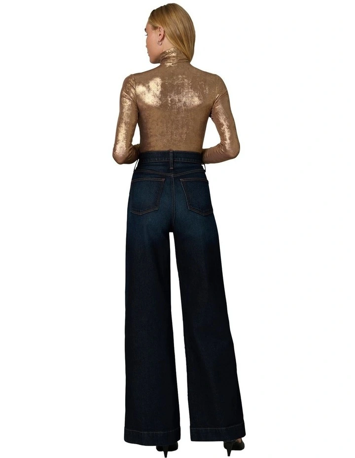 The Mia Wide Leg Jeans 32 in Resolute image 5