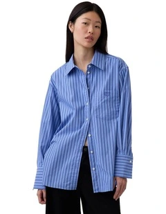 The Big Shirt in Blue