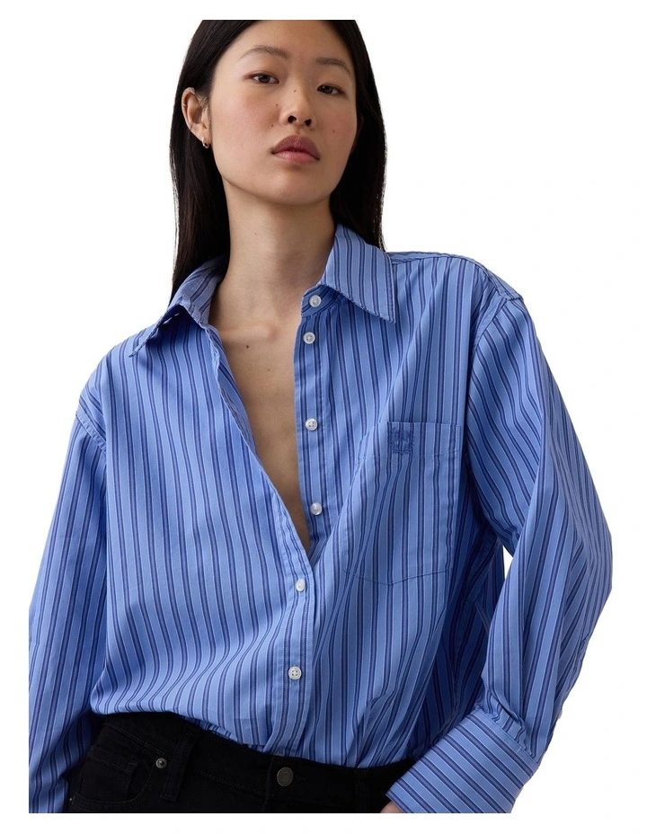 The Big Shirt in Blue image 3