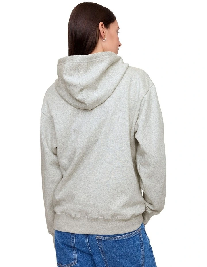 V Heritage Polyester Hoodie in Grey image 2