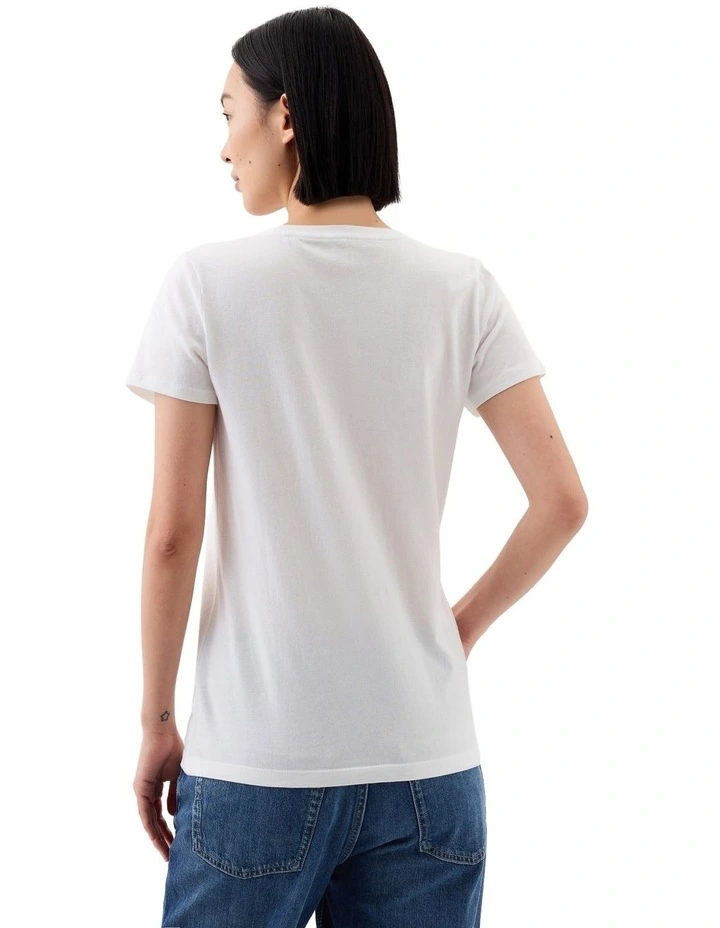 Logo T-shirt in White image 2
