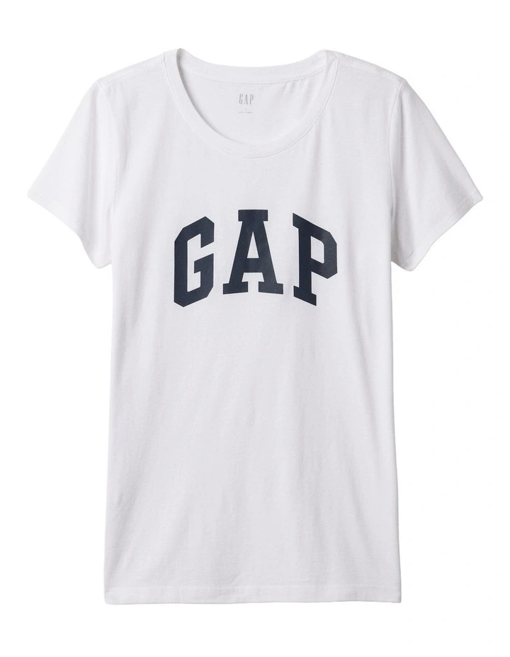 Logo T-shirt in White image 4