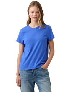 Favorite Crewneck T-shirt in Blue