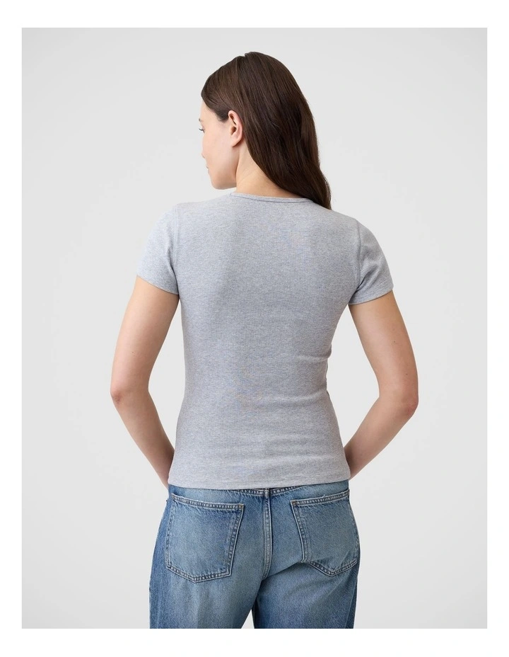 Modern Rib Gap Logo T-Shirt image 2