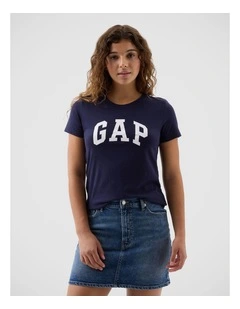 Logo T-Shirt in Blue