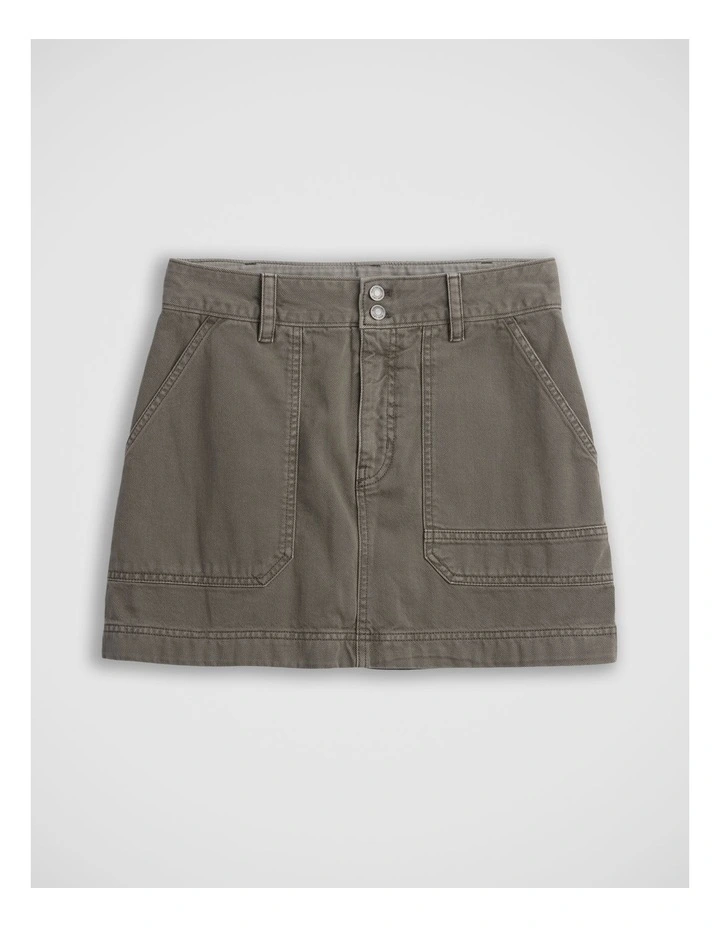 High Rise Mini Utility Skort image 4