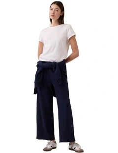 Frch Ft Logo Weekender Pant in Navy