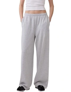 Intl 1969 Logo Baggy Pants in Grey
