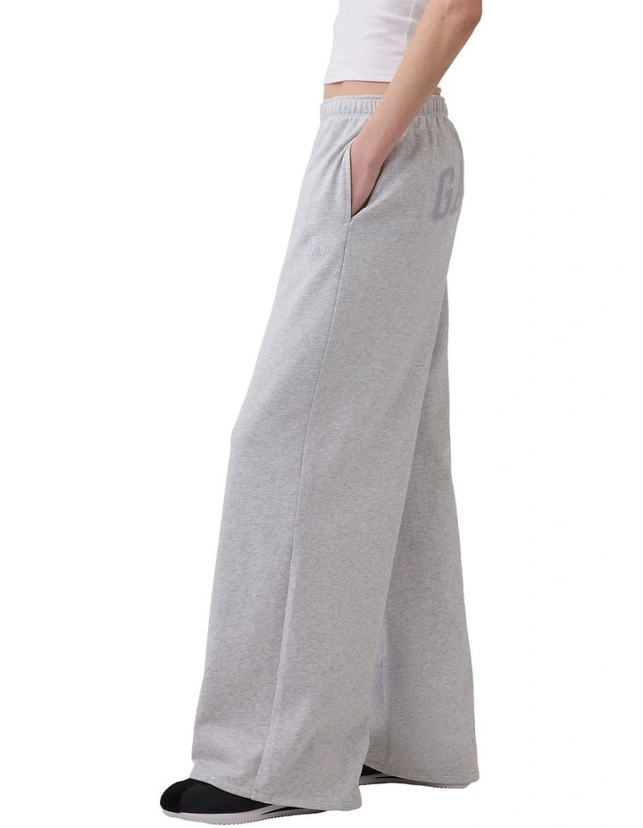 Intl 1969 Logo Baggy Pants in Grey image 3