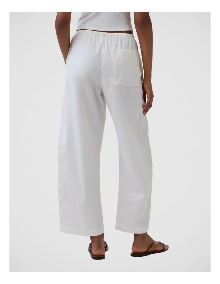 Poplin Easy Barrel Pants image 2