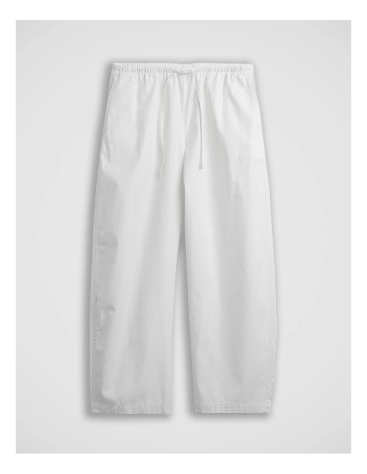 Poplin Easy Barrel Pants image 4