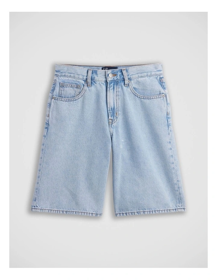 11" Low Slung SuperSoft Longline Denim Shorts image 6