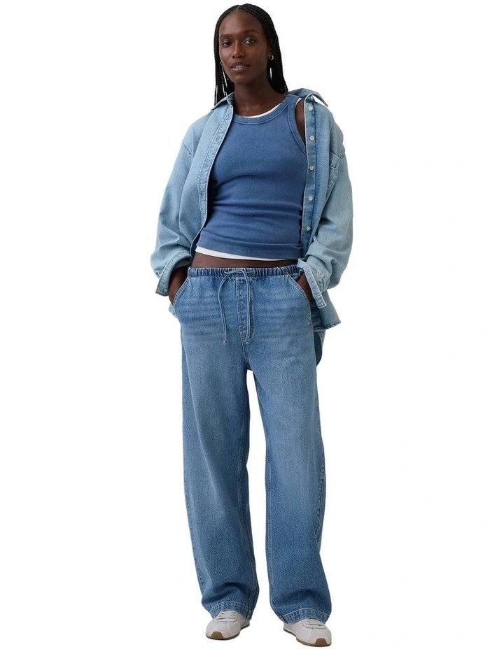 Easy Barrel Lt Dylan Jeans in Light indigo image 4