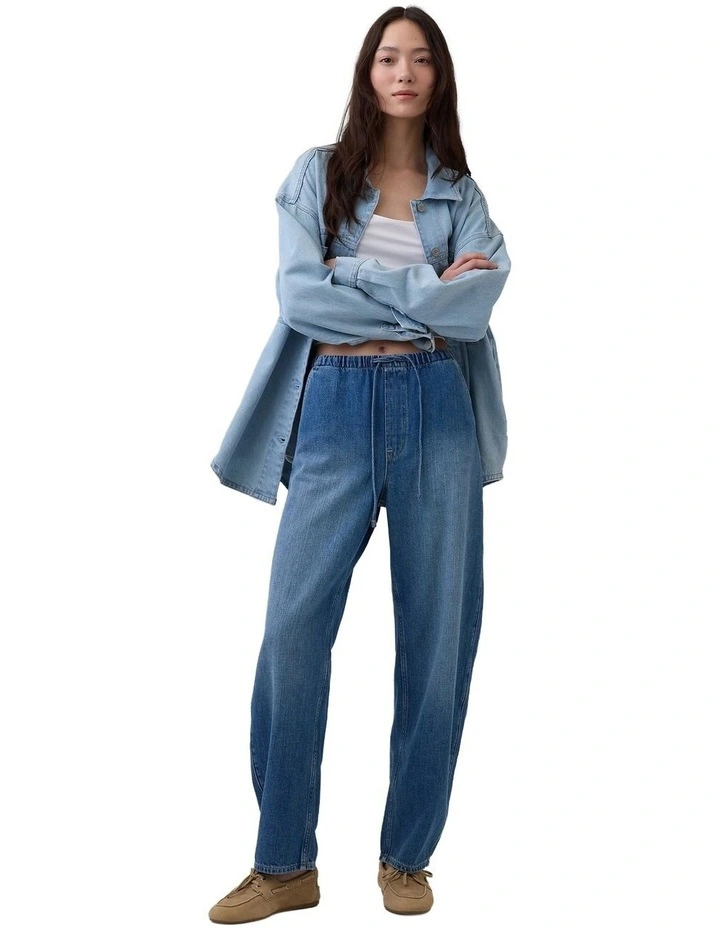 Easy Barrel Med Tinted Lani in Medium Indigo image 4