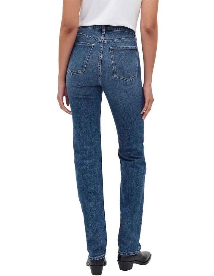 90S Straight Hr Med Balfour Jeans in Medium Wash image 2