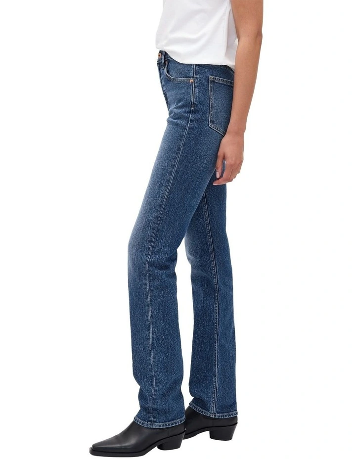 90S Straight Hr Med Balfour Jeans in Medium Wash image 3