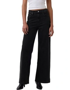 Stride Hr Blk Saville in Washed Black