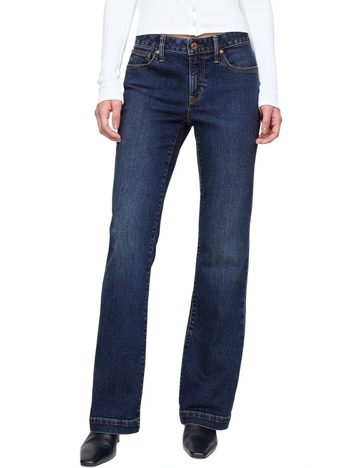 Long And Lean Jeans in Dark Indigo image 1