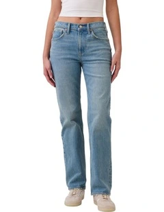 Relaxed Straight Desert Willow Jeans in Blue