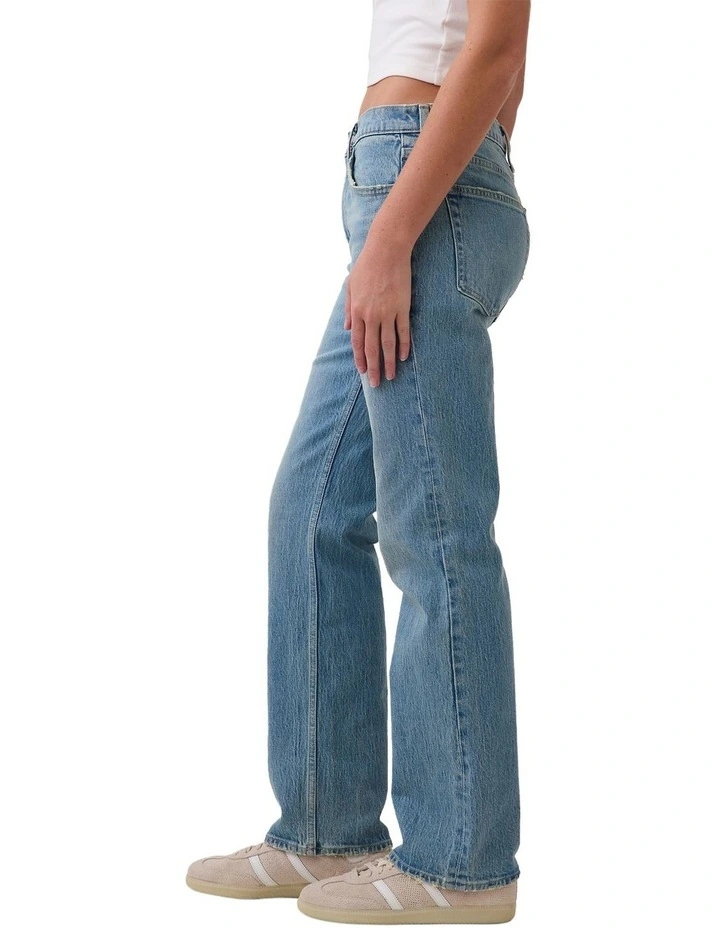 Relaxed Straight Desert Willow Jeans in Blue image 3