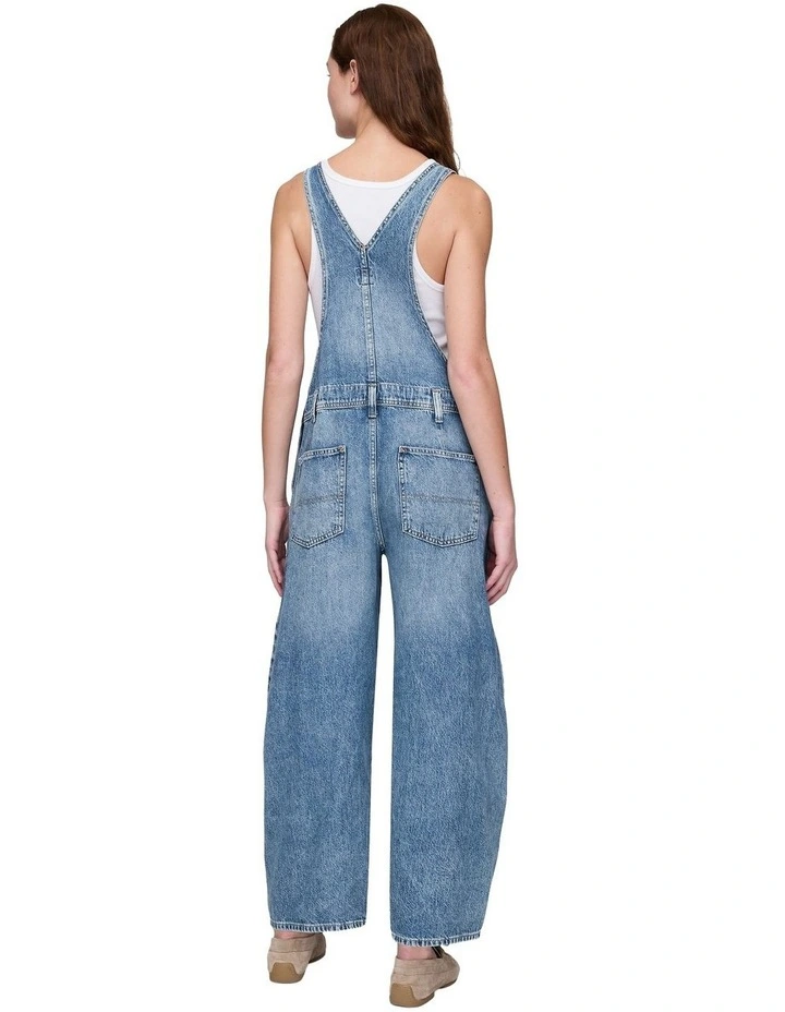 Horseshoe Overall in Blue image 2