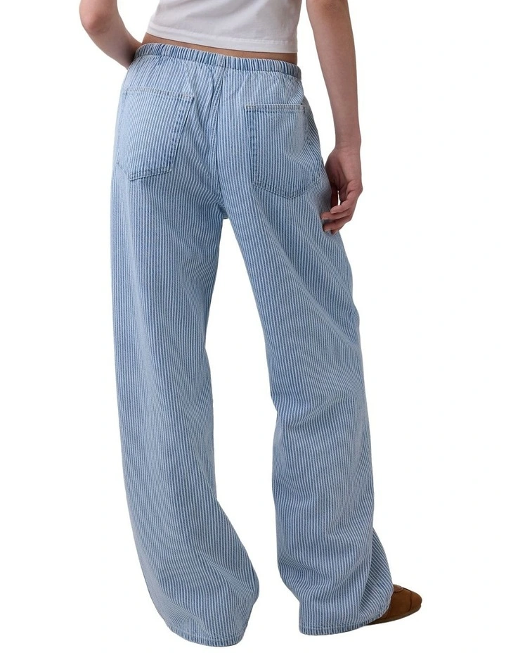 Low Rise UltraSoft Easy '90s Loose Stripe Jeans image 2