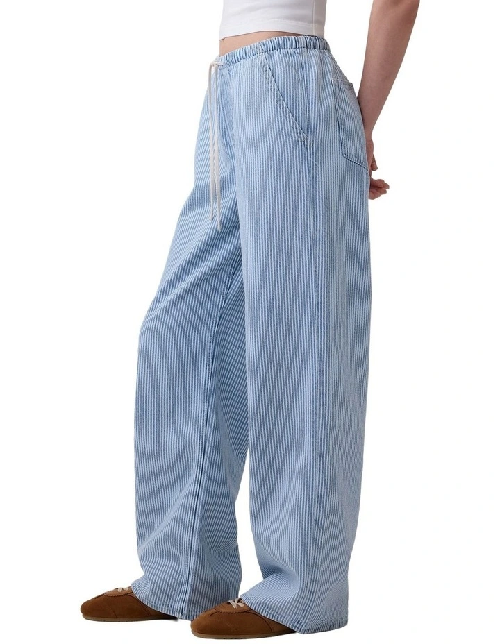 Low Rise UltraSoft Easy '90s Loose Stripe Jeans image 3