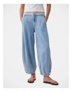 Mid Rise UltraSoft Horseshoe Jeans