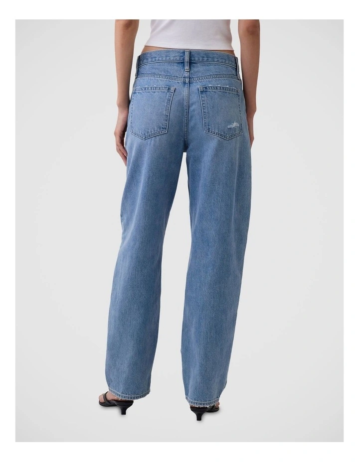 High Rise Barrel Jeans image 2
