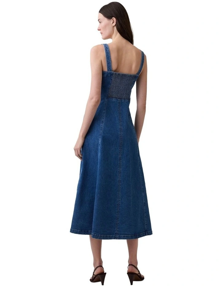 Sl Scoop Neck Maxi Dress in Med Lore image 2