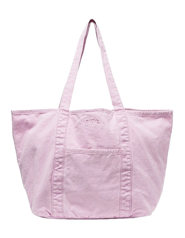 Sp26 Overdye Canvas Tote in Purple image 1
