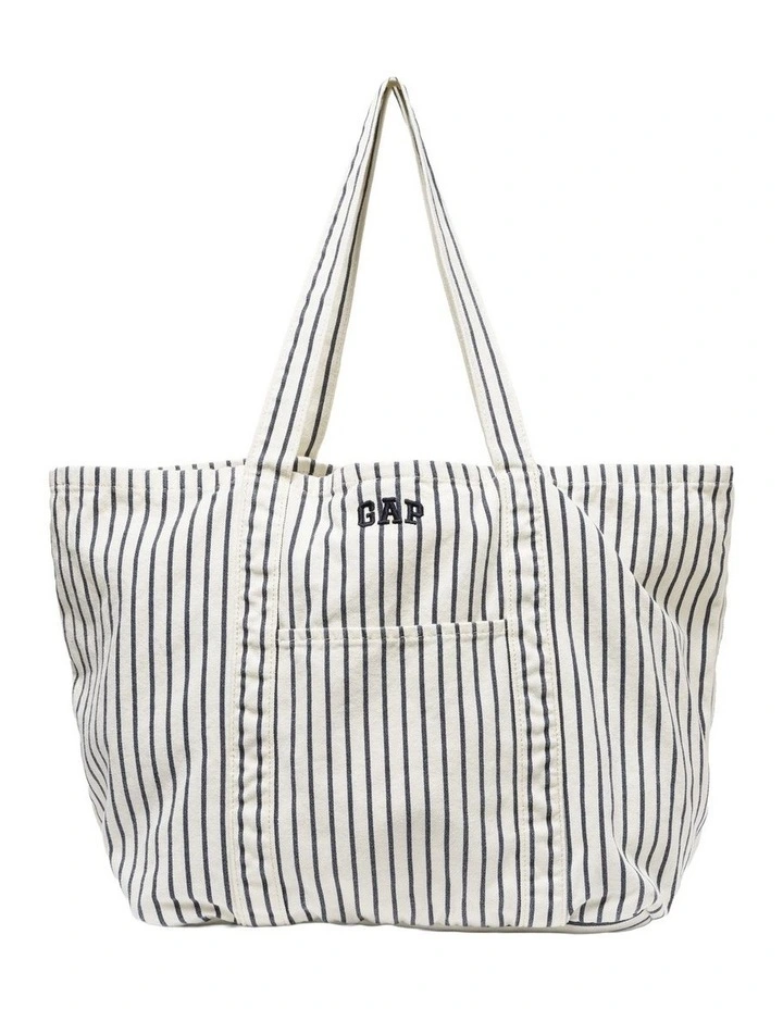 Overdye Canvas Sp26 Tote in White image 1