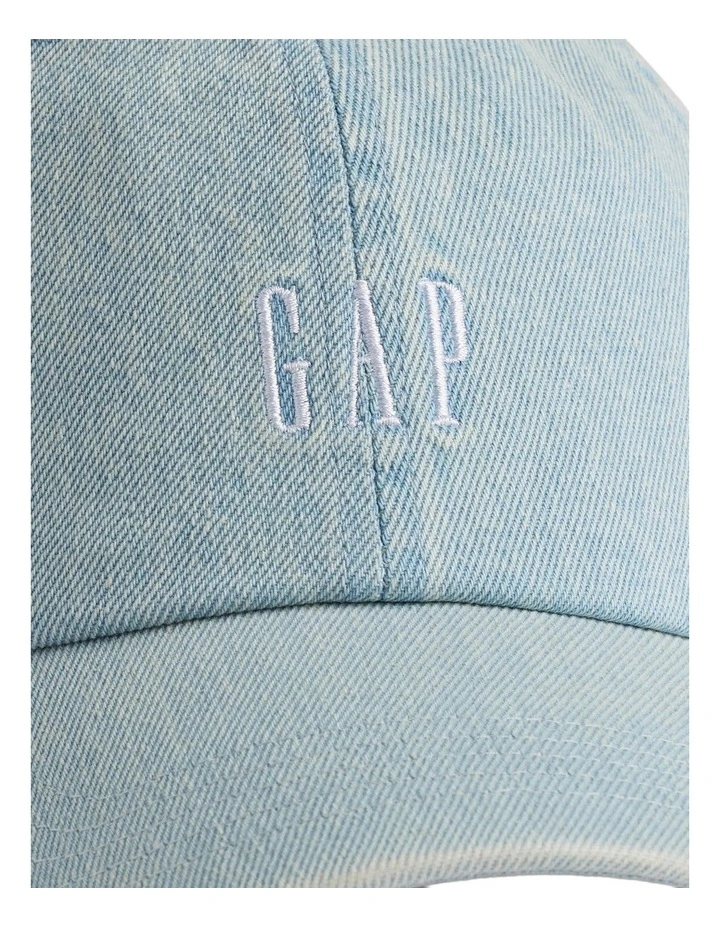 Sp26 Cotton Logo Cap in Blue image 3
