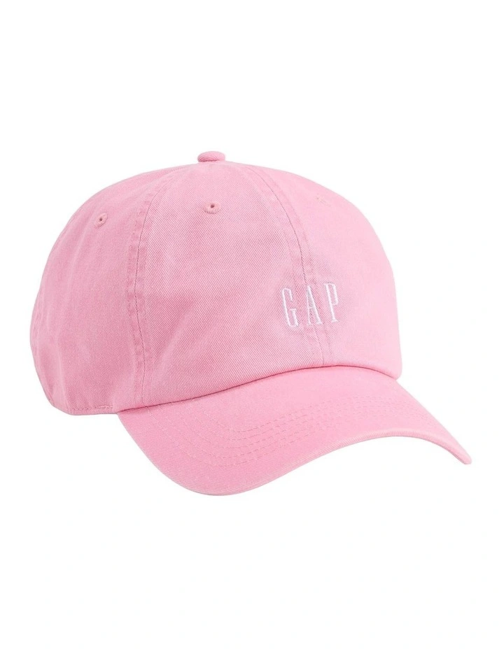Sp26 Cotton Logo Cap in Pink image 1
