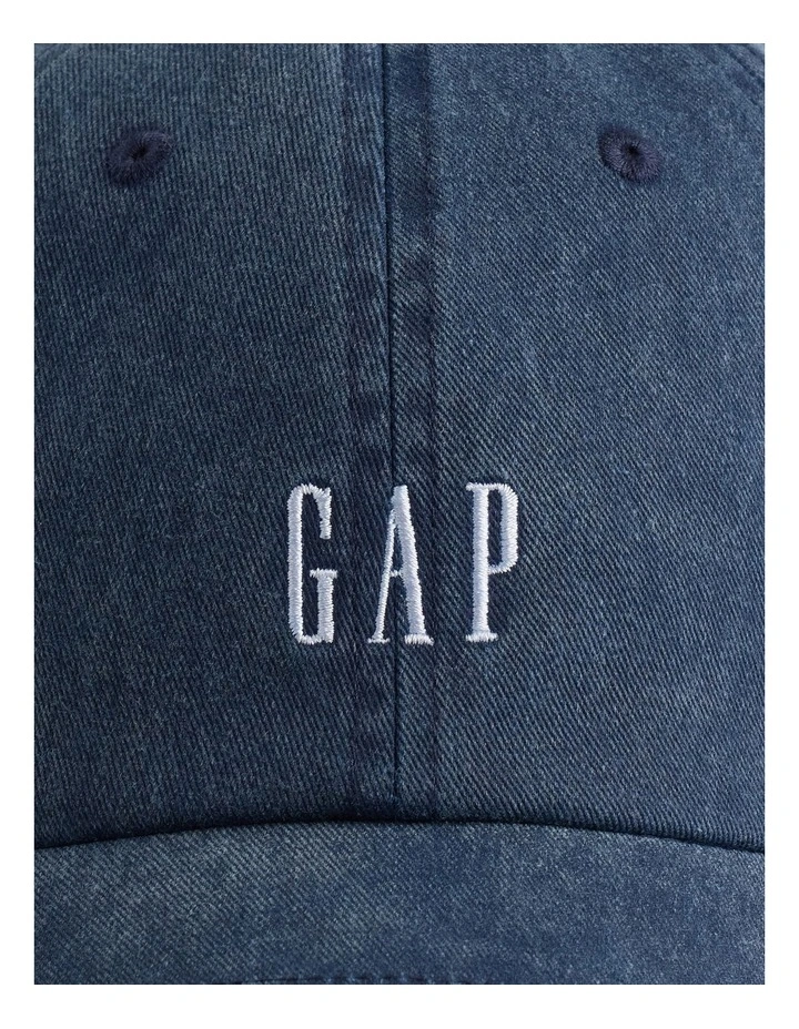 Sp26 Cotton Logo Cap in Blue image 3