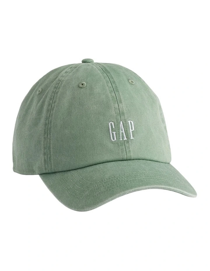 Sp26 Cotton Logo Cap in Green image 2