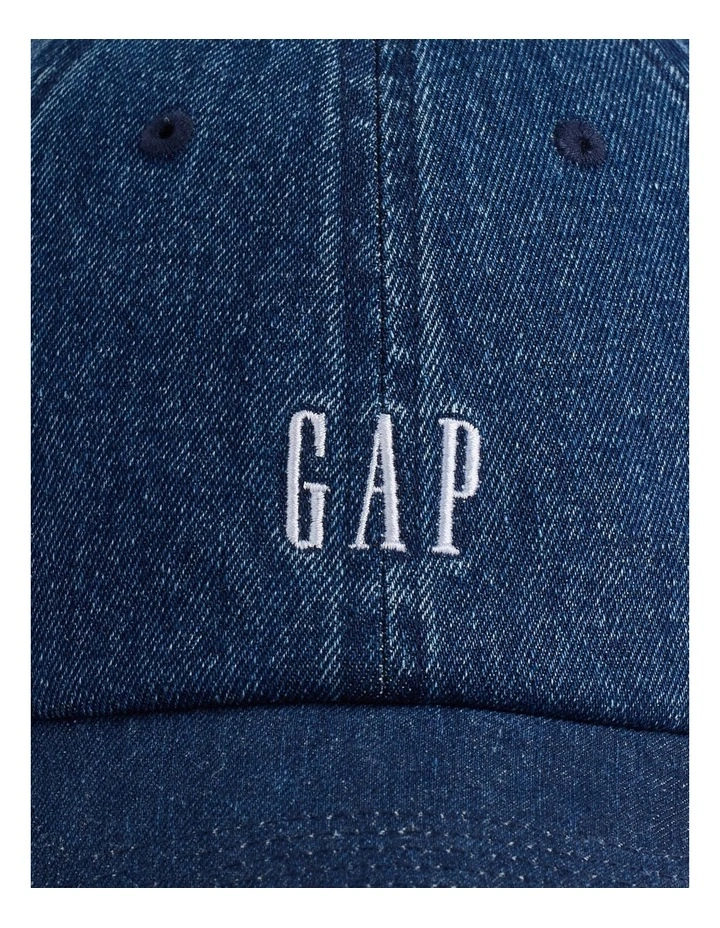 Sp26 Cotton Logo Cap in Blue image 3