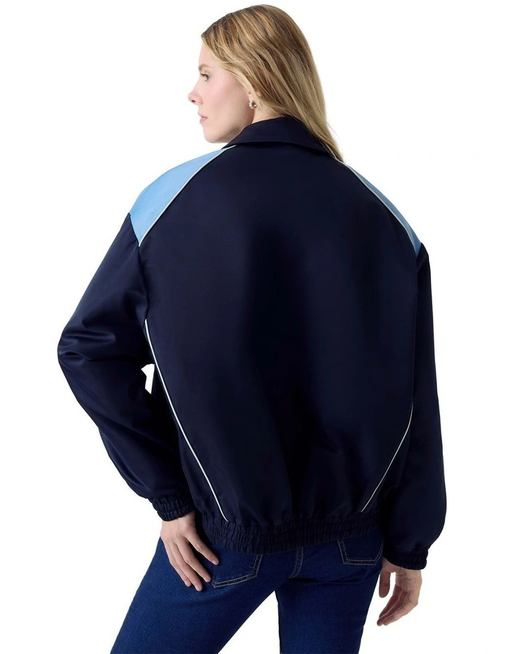Heritage Windbraker Jacket in Blue image 3