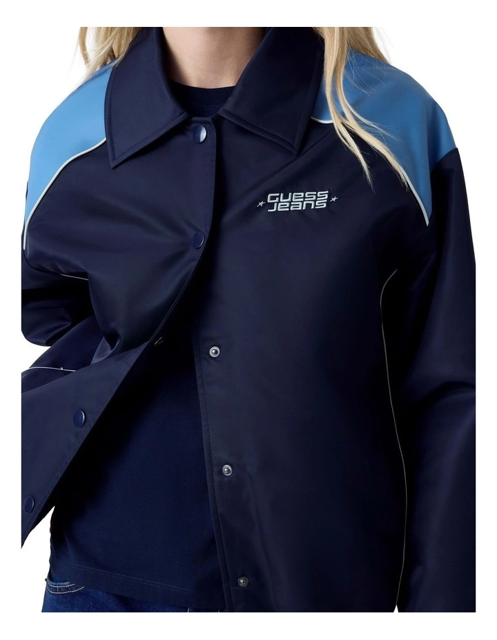Heritage Windbraker Jacket in Blue image 4