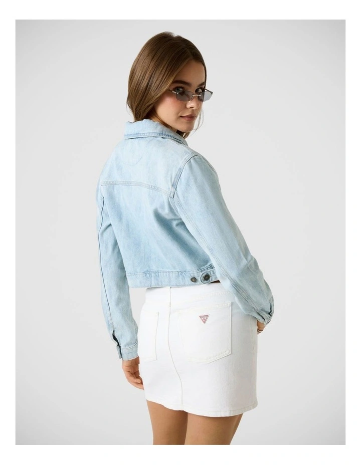 Gj Cropped Zipped Trucker image 2