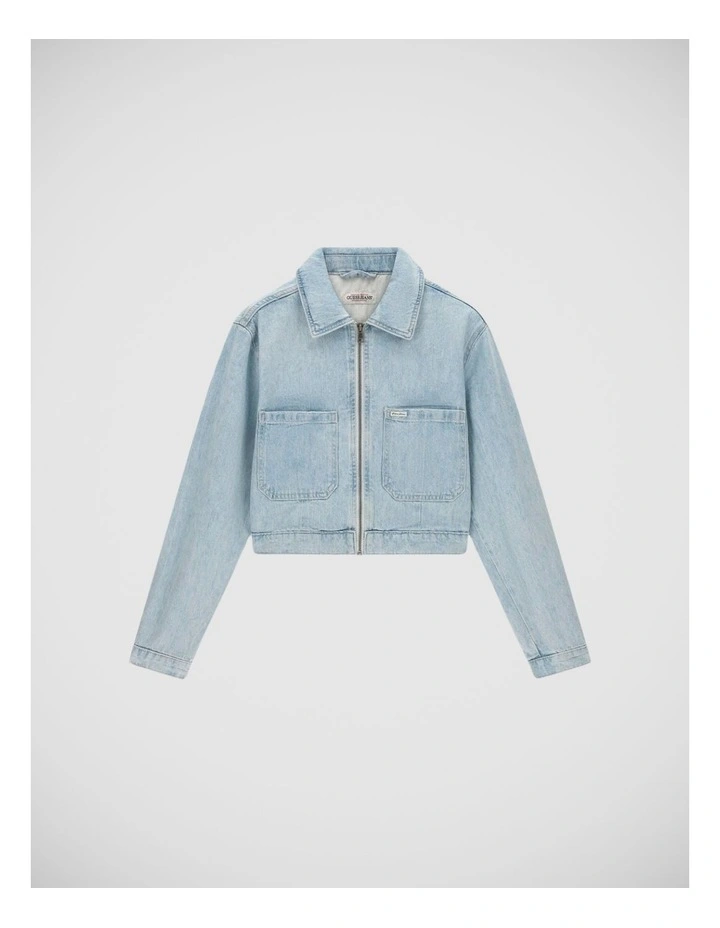 Gj Cropped Zipped Trucker image 5