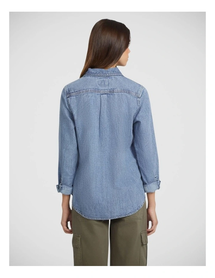 Gj Regular Ls Denim Shirt image 2