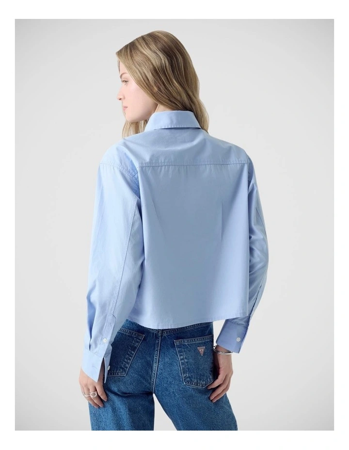 Gj Cropped Long Sleeve Shirt image 2