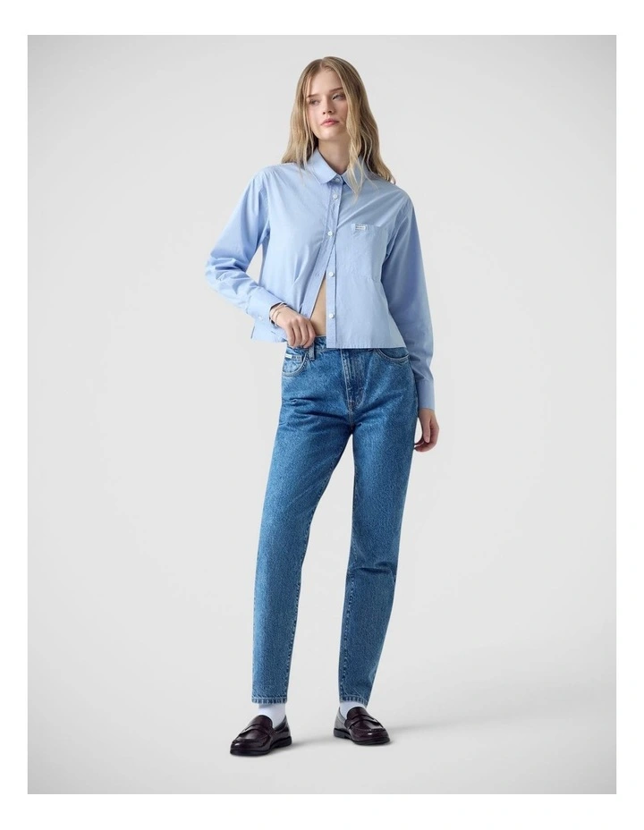 Gj Cropped Long Sleeve Shirt image 4